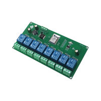 Modul Relay WIFI ESP8266 8 Saluran AC90-250V/DC7-30V/5V Sakelar Relay Tunda untuk Rumah Pintar IOT Remote