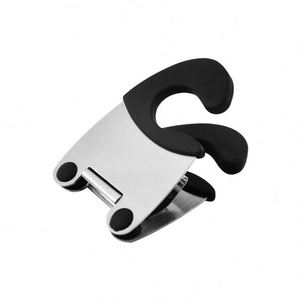 ที่หนีบหม้อสแตนเลส TPR พร้อมที่หนีบช้อน สำหรับอุปกรณ์ครัว - Product Image 4