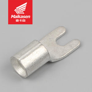 Voor Ul Gecertificeerd Snb 1.5-25mm2 22/16/14/12/10 // 8/6/4/2 Awg Koperdraadterminal Niet-Geïsoleerd/Naakt/Bloot Furcate/Vork/U/Y schop - Product Image 3