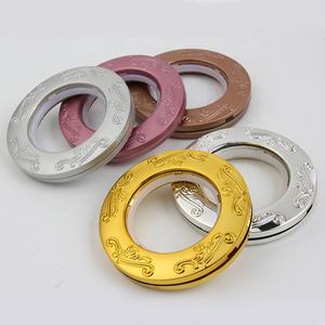 <span class=keywords><strong>ABS</strong></span> PP 75 76 80 mm plastik halka kuşgözü perdeler için ucuz sert güçlü düz parlayan renk perde halkası - Product Image 5