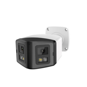 Caméra de sécurité IP PoE panoramique à double objectif 4MP 8MP 180 degrés compatible Hik, caméra de surveillance extérieure en métal plein format, caméra bullet CCTV - Product Image 3