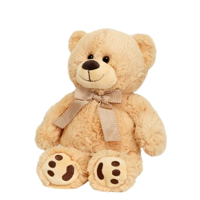 Jouets ours en peluche professionnel personnalisé en gros mignon bel Animal jouer doux peluche bébé unisexe ours en peluche AAA batterie 3