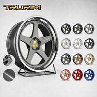 Jantes forgées Trurim Silver 2 pièces à 5 branches pour neige, 15 16 17 18 19 20 pouces, 5x112 5x114.3 5x120 pour BMW F30 E90 G20 M3 Sport