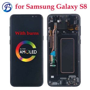 หน้า<span class=keywords><strong>จอ</strong></span>เดิมสำหรับ Samsung Galaxy <span class=keywords><strong>S8</strong></span><span class=keywords><strong>จอ</strong></span>แสดงผล LCD สำหรับ Samsung <span class=keywords><strong>S8</strong></span> PLUS, <span class=keywords><strong>จอ</strong></span> LCD AMOLED <span class=keywords><strong>S8</strong></span> Samsung - Product Image 6