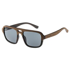 Men Women High Quality Multi -wood Polarized Wooden Sunglasses