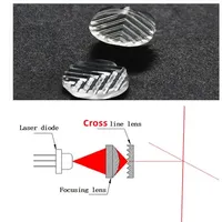 ZhonNa Aspherical Laser Line Lenses 20/30/45/90/110 8mm Diameter Glass Optical Instruments Accessories Anti-Reflective Coating