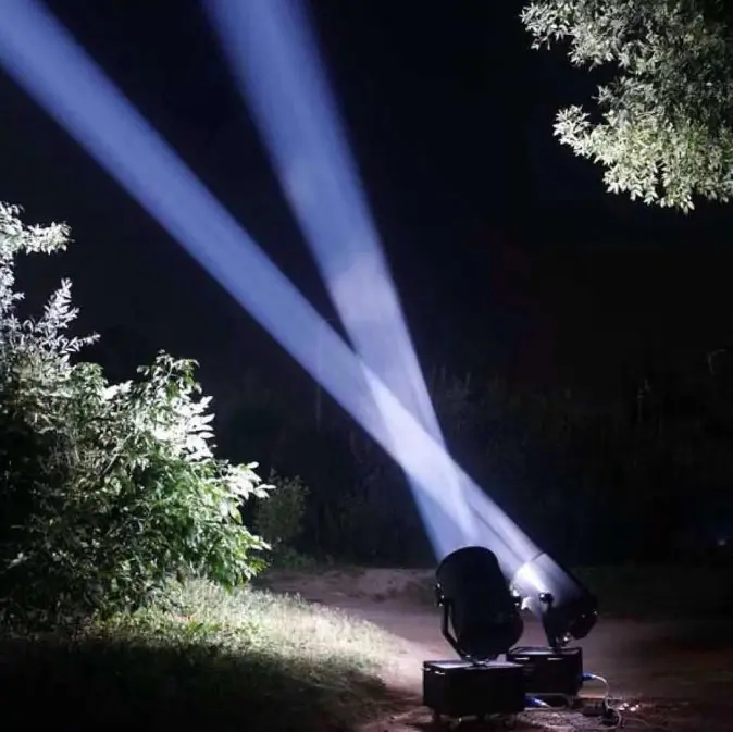 Super Power Outdoor Hunting 7000 Watt Xenon Searchlight impermeabile IP54 Moving Head Sky Beam Search Light