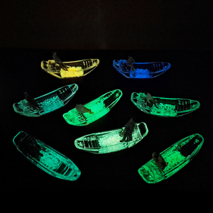 Accesorios colgantes luminosos KI quyu, paletas de helado, delfines, colas de pez, faroles, adornos hechos a mano para niños. - Product Image 2