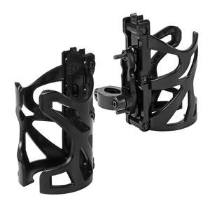 Aluminum Alloy Water Bottle Holder Compact Geometric Design Durable For Motorcycle Electric Bicycle Mountain Bike Handlebar - Product Image 4