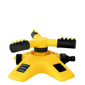 Garden 360 Degree Water Spray 3 Arms Rotate Sprinkler For Scenic Watering Lawn Irrigation Water Sprinkler Equipment