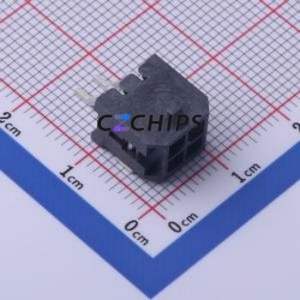 FWF30024-D04B23BKM Wire-to-Board Pin Header SMD,P=3mm,Horizontal Mount Connector 2x2P 3mm Horizontal Mount 4P - Product Image 1