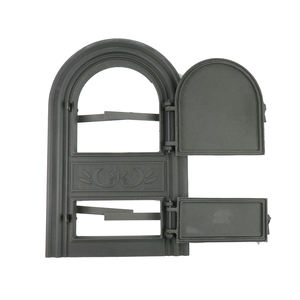Puerta de Estufa de Leña de Hierro Fundido con Cerradura Usa Soba Tip Semineu <span class=keywords><strong>Fonta</strong></span> - Product Image 4