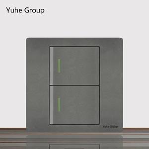 Interruptor de Pared con Panel Táctil Estándar Europeo Italiano, Tipo Botón, con Enchufe de 10A, Compatible con Aplicaciones Smart Living - Product Image 2