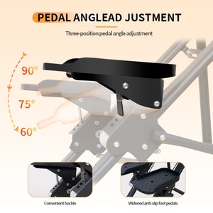 Nuevo artículo: Máquina de fitness vertical ajustable para el hogar, simulador de escalada de montaña, máquina plegable de metal para subir escaleras, equipo de fitness para el hogar. - Product Image 6