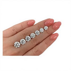 Bague en diamant de laboratoire CVD de 1 carat, taille brillant rond, couleur D, pureté VVS1, type 2A, certifiée IGI, modèle SHLIOK ENTERPRISE -45 - Product Image 1