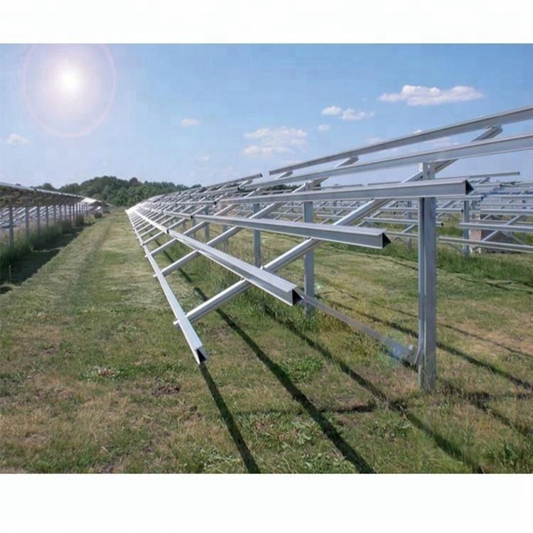 solar panels ground mount array adjustable