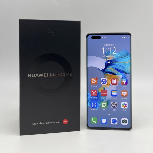 Hotsell Product For Huawie Mate 40 Pro Mobile Phones Kirin 9000 SoC Chip 6.76'' Full Screen 8GB+256GB Unlock Used 5G Smartphones