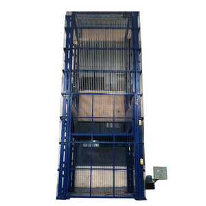 <span class=keywords><strong>Monte</strong></span>-<span class=keywords><strong>charge</strong></span> électrique hydraulique à rail de guidage pour charges lourdes de 1000 kg, pour usage commercial et industriel - Product Image 6