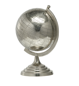 Estilo moderno Mapa del mundo Globo Diseño de metal Globo de mesa Precio directo de fábrica Mesa para el hogar Adornos de escritorio Regalos de oficina - Product Image 2