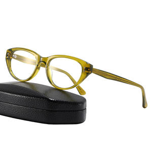 Montures de lunettes pour femmes Conchen, style œil de chat, en acétate, monture complète, fabriquées à la main, style rétro, pour un usage quotidien - Product Image 5