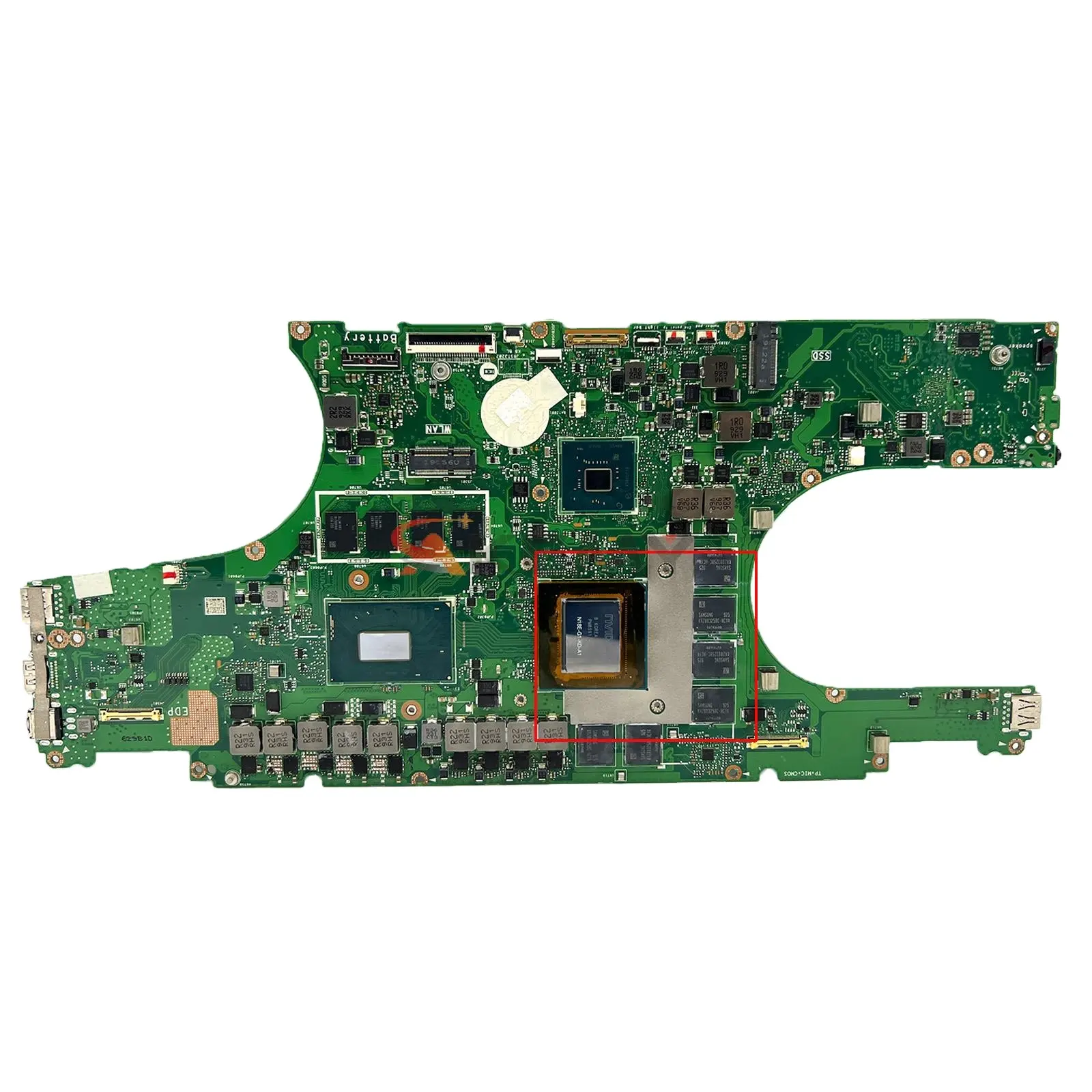 UX581GV Mainboard For ASUS ZenBook Pro Duo UX581 UX581GW UX581G Laptop Motherboard W/I7-9750H I9-9980H RTX2060 16G/32G-RAM
