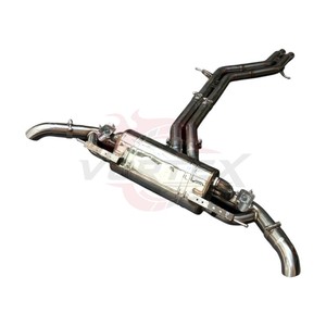 Système d'échappement Catback Valvetronic Vortex Premium pour Audi Q8 3.0T 2019-2024, silencieux de performance en acier inoxydable - Product Image 3
