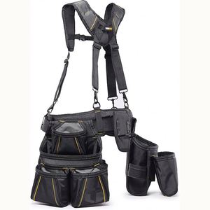Ceinture porte-outils en polyester de qualité supérieure BSCI, avec pochette à outils et organiseur de travail pour charpentier - Product Image 5