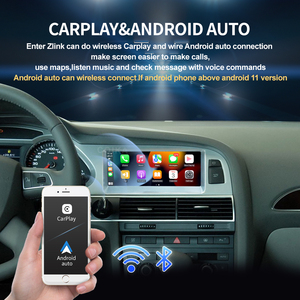 Đầu DVD Xe Hơi Google GPS BT WIFI 4G Carplay Màn Hình Hiển Thị Android 11 8 Nhân Cho Audi A6 C6 Q7 2005-2015 - Product Image 3