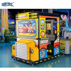 Parc d'attractions Machine de jeu à pièces Super <span class=keywords><strong>Bus</strong></span> Kiddie Ride Metal Plastic Kids Video Game - Product Image 6