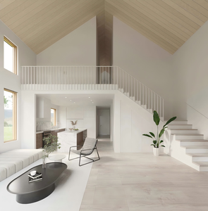 Villa Prefabricada Moderna de Lujo, <span class=keywords><strong>Loft</strong></span> de Concepto Abierto, Techo Alto |   Construcción con Estructura de Acero Ligero - Product Image 3
