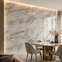 Panneau mural et plaque en PVC brillant effet marbre UV 1220*2440mm*3mm pour décoration intérieure – Vente chaude en Chine