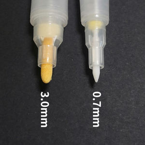 Marqueur acrylique, en métal et <span class=keywords><strong>Nylon</strong></span>, 10 pièces, accessoires, <span class=keywords><strong>pointe</strong></span> de stylo vide - Product Image 6