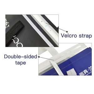 Disposable Thermal <b>Insulated</b> Aluminum Foil Foldable <b>Cooler</b> <b>Bag</b> Zipper Closure Letter Pattern Waterproof Eco-Friendly 30L Food - Product Image 4