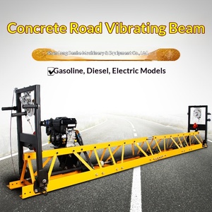 Máquina Niveladora de Pavimento de Hormigón con Viga Vibratoria Tipo Marco, Rueda Manual Retráctil, Máquina Niveladora de Gasolina - Product Image 1
