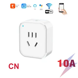Smart <strong>Plug</strong> WiFi Zigbee 10A 16A Socket Wireless <strong>Remote</strong> Voice Control Socket Work With Alexa Google Home EU Us Cn <strong>Plug</strong> - Product Image 4