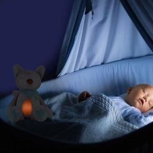 Juguete <span class=keywords><strong>de</strong></span> Peluche Musical para Bebés, Osito <span class=keywords><strong>de</strong></span> Peluche con Luz Nocturna y Función <span class=keywords><strong>de</strong></span> Temporizador - Product Image 3