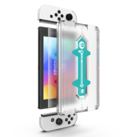 Protection d'écran 3D pour Nintendo Switch & Lite, verre trempé 9H de 0,25 mm, compatible avec Animal Crossing, non compatible avec la console PS4