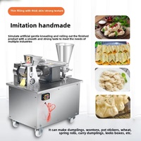 Machine de fabrication de produits céréaliers Machine à boulettes automatique Russie Ravioli Pierogi Pelmeni Empanada Samosa Machine