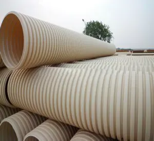 Tuyau de vidange en HDPE Flexible, tube de haute qualité, écologique, bonne qualité, prix d'usine