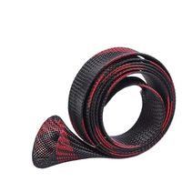 Housse de protection de tige en maille tressée extensible pour animaux de compagnie
