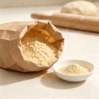Levure active en poudre à haute viabilité, levure de fermentation, poudre jaune-brun clair pour boulangerie et pâtisseries de blé fermentées à la vapeur