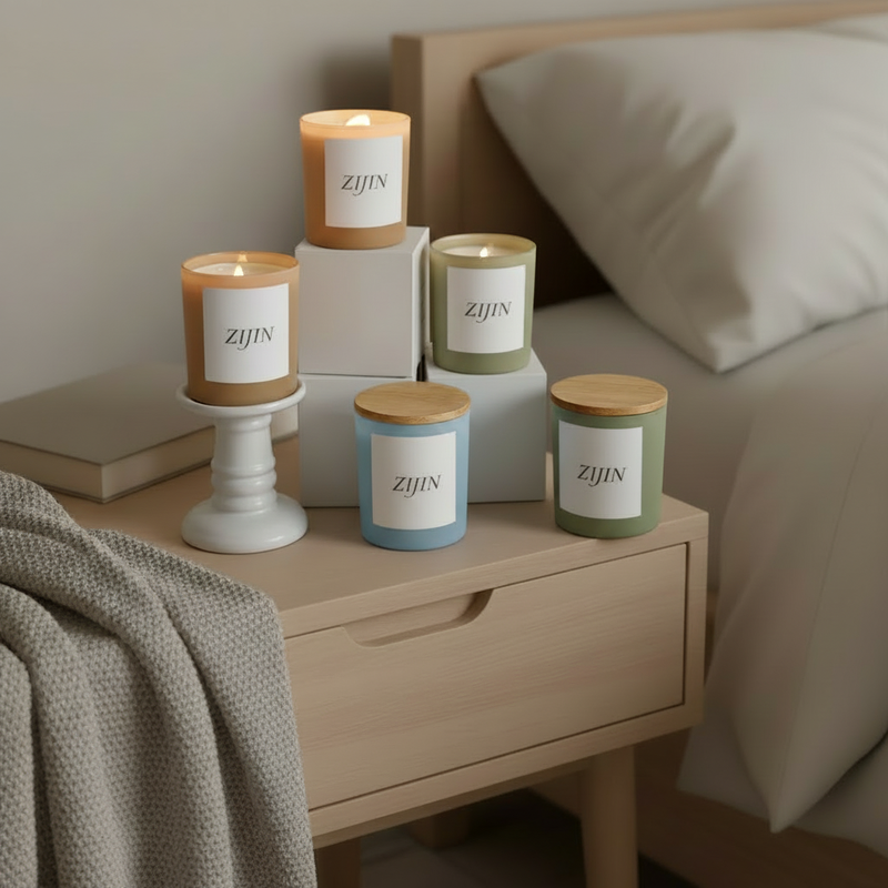 Handmade Assorted Sizes Scented Candles Custom