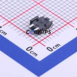 TS-1114S-26 Tactile Switch SMD Switch Single Pole Single Throw Rectangle Button 2.6N Horizontal Mount - Product Image 2