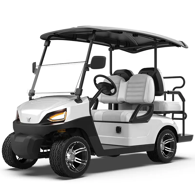 Aplicación de tecnología de vehículos de carretera Mega cantidad por lote Superventas en stock Kinghike Electric Golf Cart Ce 3M 3-4 Racer Pro