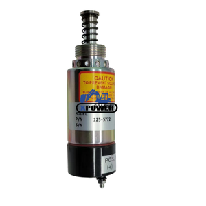 Solénoïde d'arrêt de carburant moteur 3114 3116 125-5772 155-4652 155-4651 8C-3663 pour excavatrice - Product Image 4