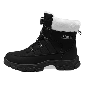 Botas de Nieve para Hombre, Acolchadas, Cálidas, de Algodón, Transpirables, Cómodas, a la Moda, para Otoño e Invierno - Product Image 1