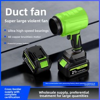Nouveau souffleur à batterie lithium haute puissance à conduit, faible bruit, puissant, pour usage domestique, idéal pour la poussière, les feuilles et le déneigement