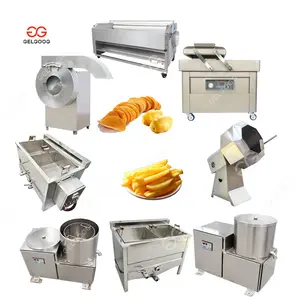 Machine à pommes de terre frites, prix Gelgoog, ligne de Production de pommes de terre croustillantes semi-automatiques