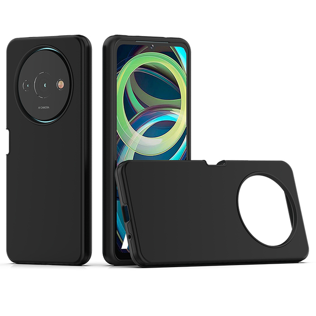 High Quality Leather Paint Coating Shockproof Candy Mobile Phone case for Xiaomi Redmi A3