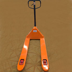 रेस्तरां और खुदरा उपयोग के लिए पु पहियों के साथ 3 टन हाइड्रोलिक हैंड पैलेट ट्रक और खुदरा उपयोग मैनुअल ऑपरेशन गोदाम सामग्री हैंडलिंग - Product Image 1